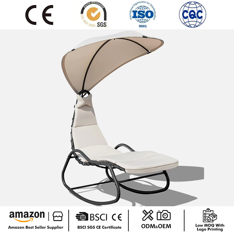 Kanpoko Chaise Lounge kulunkaria