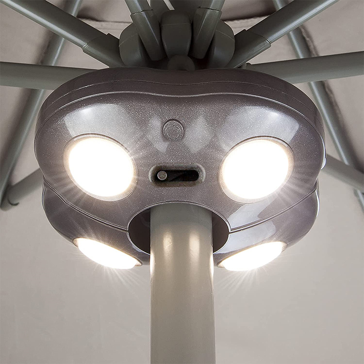Patioko LED aterki-zutoinaren argia