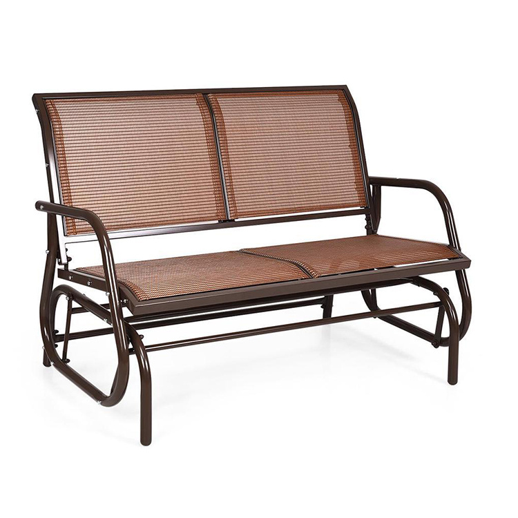Kanpoko Patioko Bankua Swing Glider Aulkia
