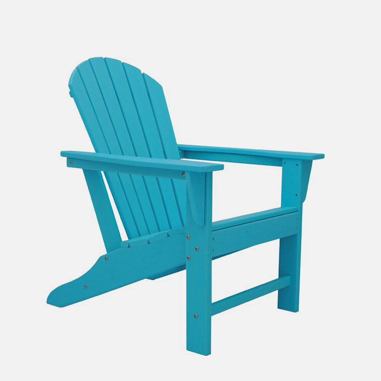 Kanpoko Patio Erretxina Egurrezko Adirondack Aulkia