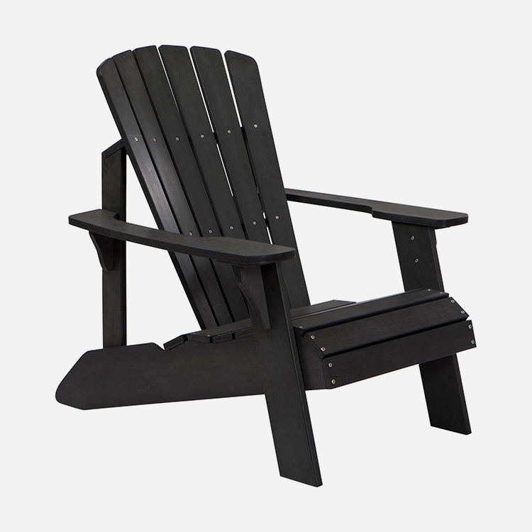 Kanpoko Erretxina Egurrezko Adirondack Aulkia